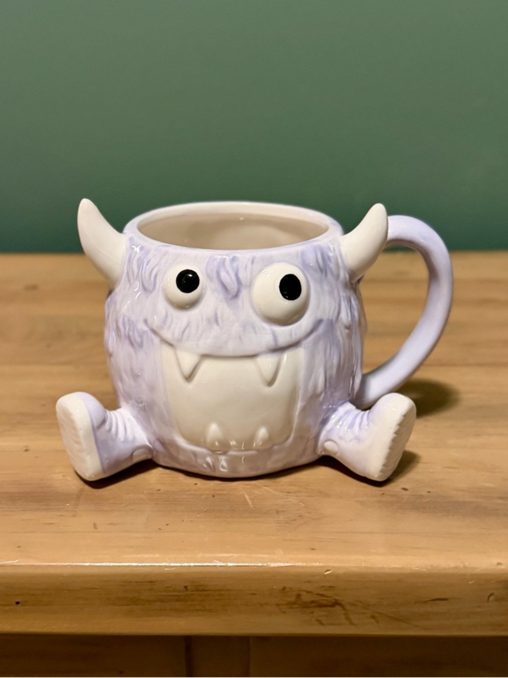 Cobwebs & Cauldrons Purple Monster Mug Halloween Cute Spooky